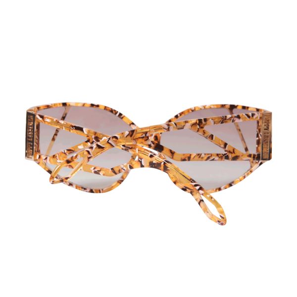 Poppy Lissiman Hyacinth Sunglasses - Orange Torti