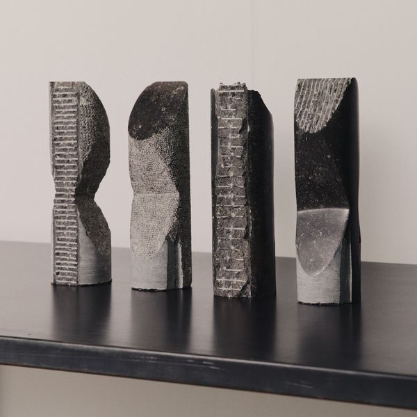 Set of 4 Totemic Sculptures by Jorg Van Daele