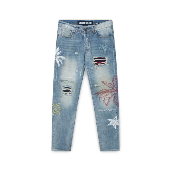 Billionaire Boys Club Distressed Jeans