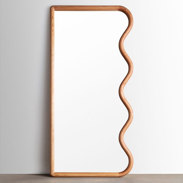 Squiggle Mirror by Christopher Miano, 2023 