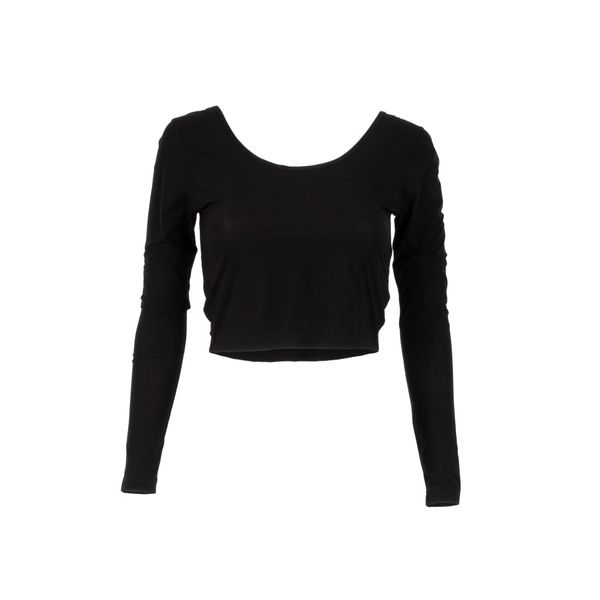 Wone Long Sleeve Crop Top