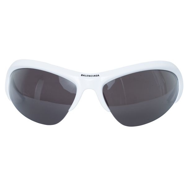 Balenciaga White Wire Cat Sunglasses