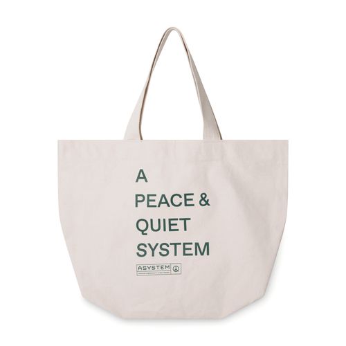 ASYSTEM x Museum of Peace and Quiet Tote