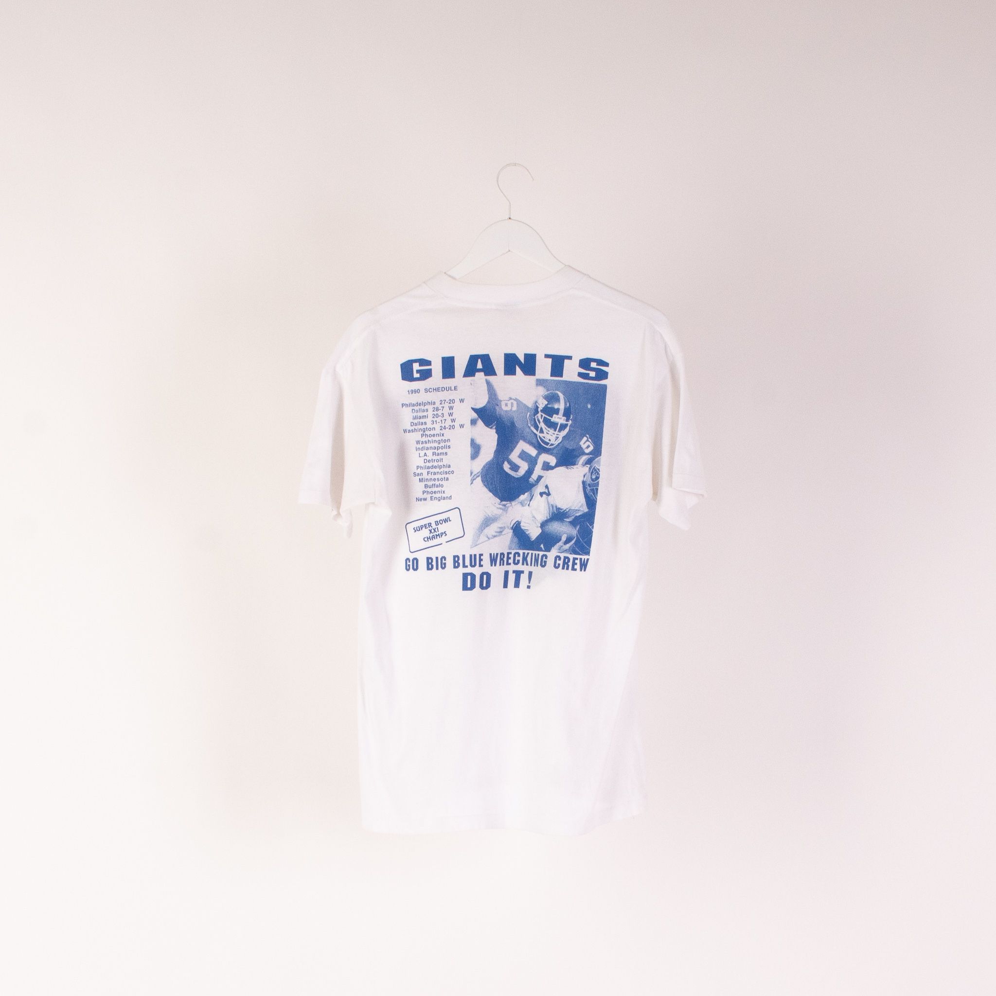 Vintage NY Giants x KITH Tee by Emily Oberg | Basic.Space