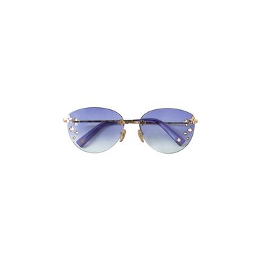 Louis Vuitton Purple Desmayo Cat Eye Sunglasses 