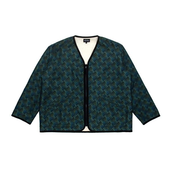 Fillmore Reversible Liner - Emerald Check