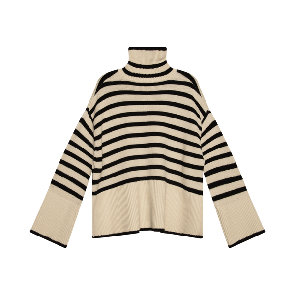 Toteme Signature Stripe Turtleneck Sweater