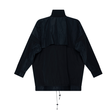Convertible Nylon Jacket in Black