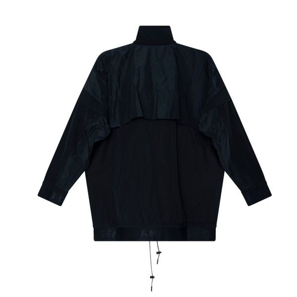 Convertible Nylon Jacket in Black