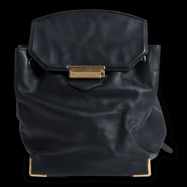 Alexander Wang Black Prisma Skeletal Backpack