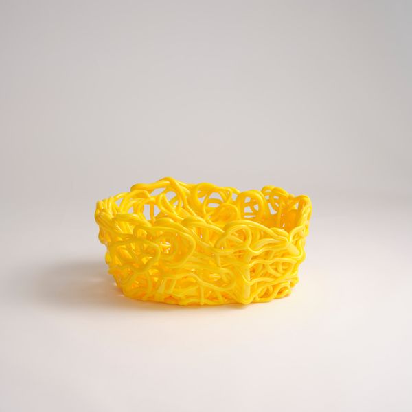 Senzafine Oval Basket by Gaetano Pesce