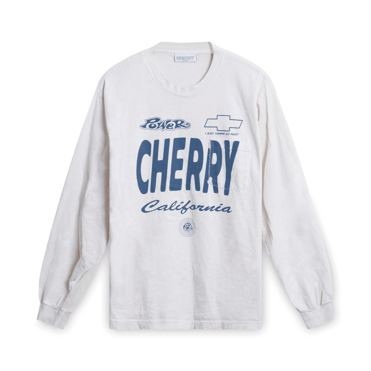 Cherry LA Power Motocross Long Sleeve Shirt by Becky Hearn Basic