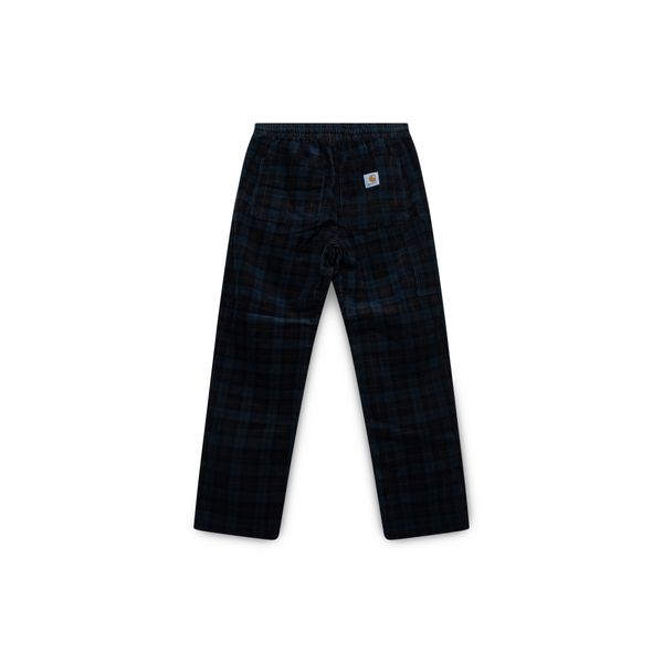 Carhartt Work in Progress Flint Plaid Drawstring Corduroy Pants