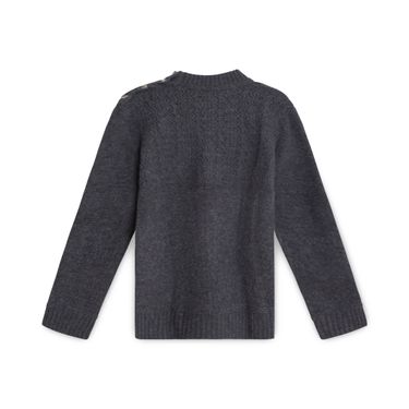 Inis Meain Button Detail Sweater