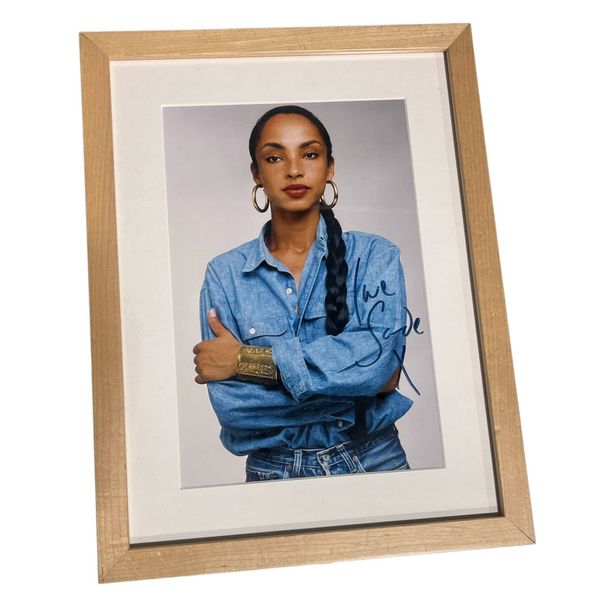 Signed Sade Portrait