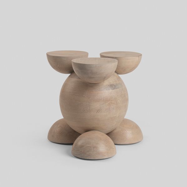 BLEO Stool III - Oak