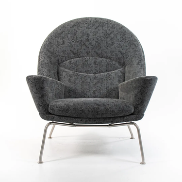 Dark Grey Oculus Lounge Chair by Hans Wegner for Carl Hansen, 2018