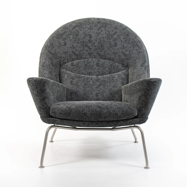 Dark Grey Oculus Lounge Chair by Hans Wegner for Carl Hansen, 2018