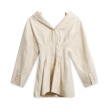 SLY Linen Fitted Coat