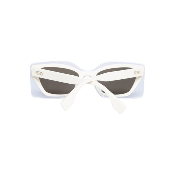 Fendi Feel Cream Acetate Sunglasses