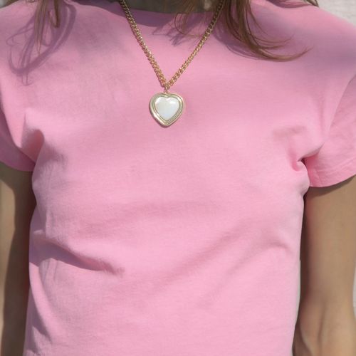 Beverly Tee in Candy Pink