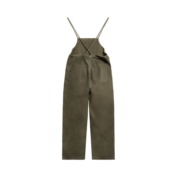 Kapital Olive Light Canvas Welder Overall