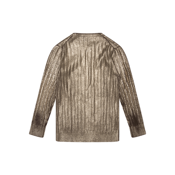 Prada Gold Cardigan