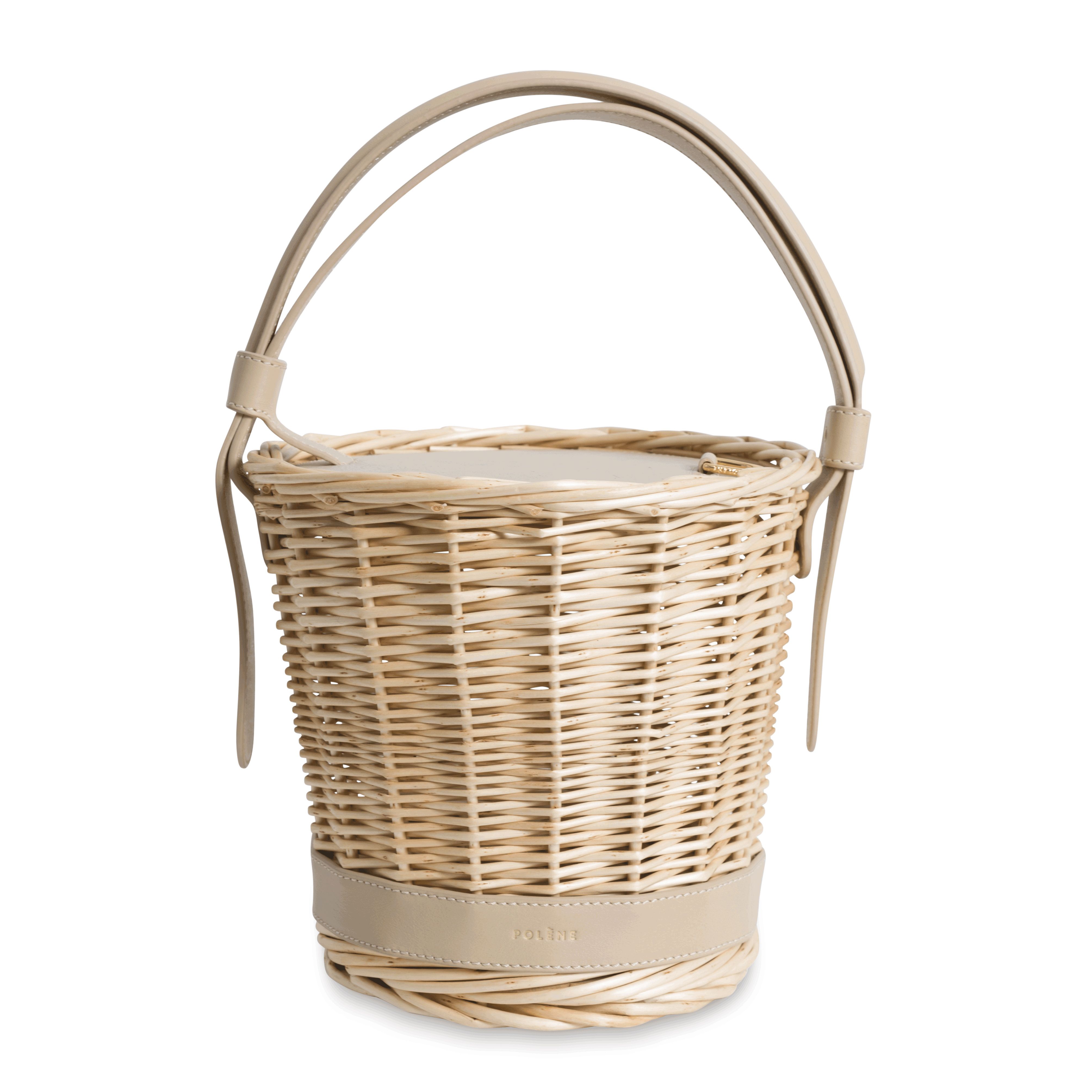 POLENE store L’OSIER Wicker bag