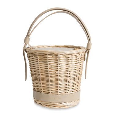 Polène L'osier Woven Basket Bag
