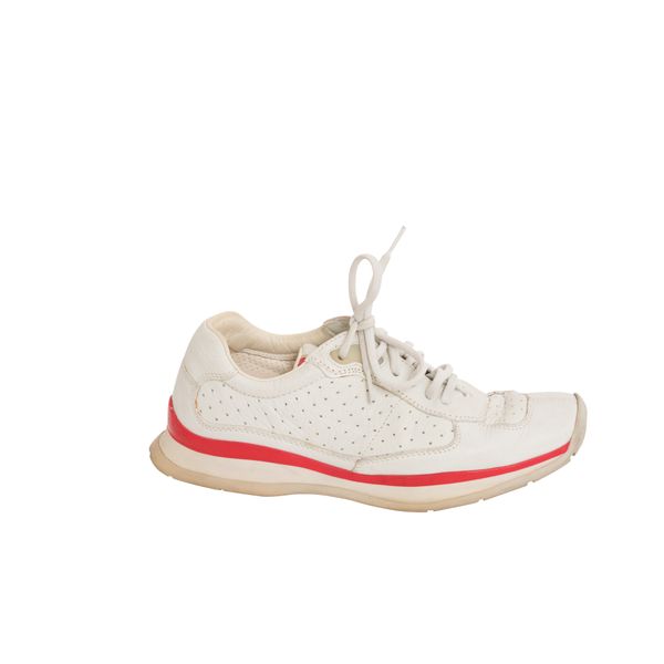 Prada Square Toe Sneakers