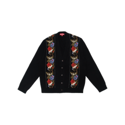 Supreme Floral Stripe Cardigan カーディガン　S Supreme Floral Stripe Cardigan (FW19) - $188