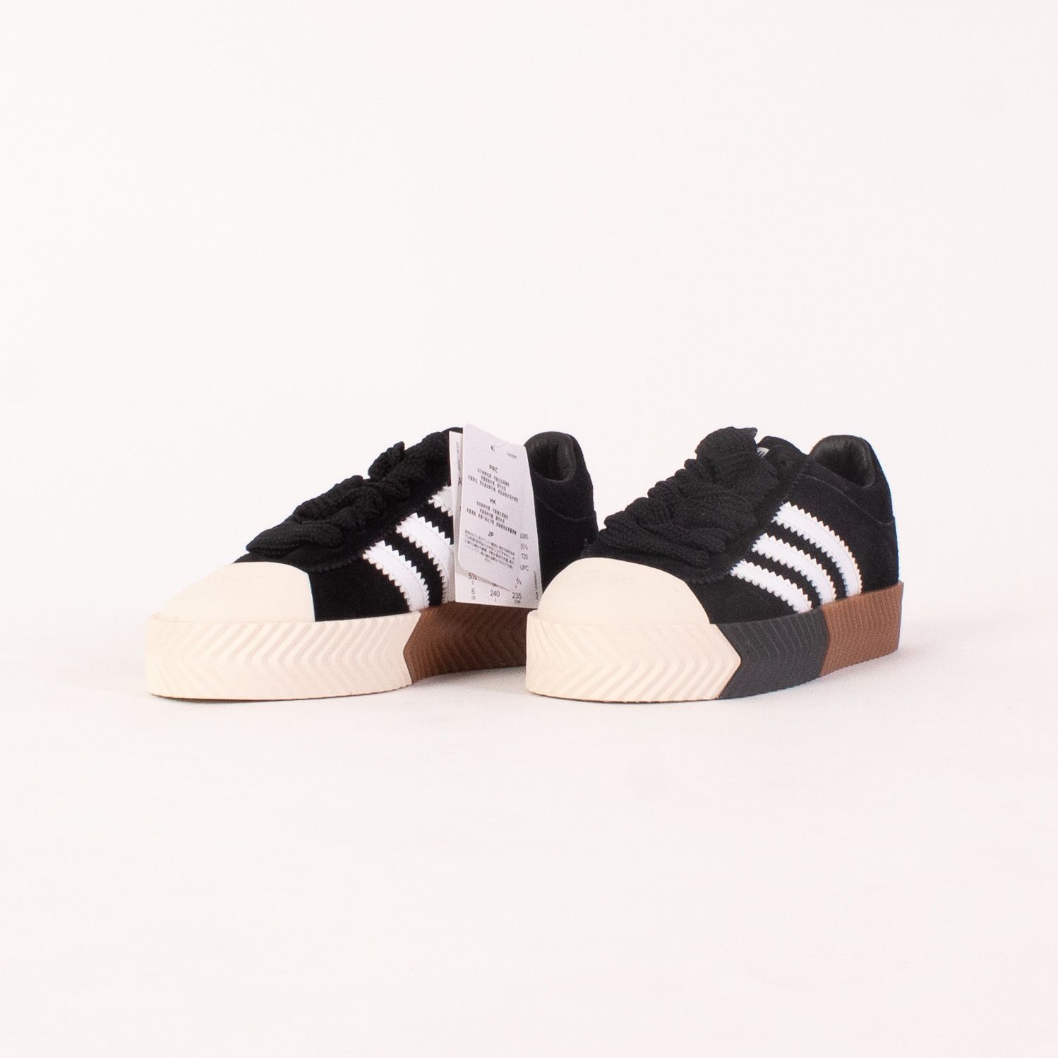 Adidas aw skate super alexander wang white black online