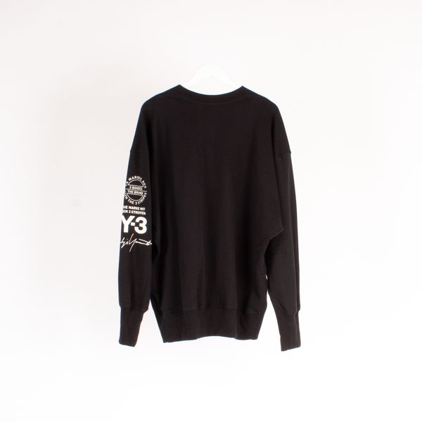 Y-3 Stacked Logo Crewneck