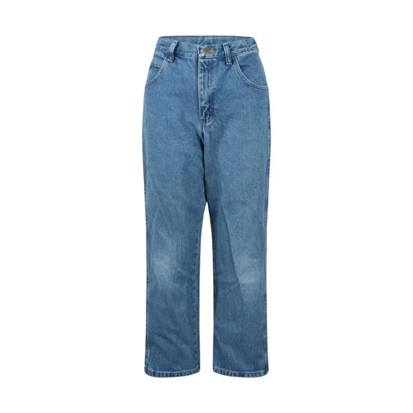 Legendary Gold High Waisted Cropped Denim Jeans