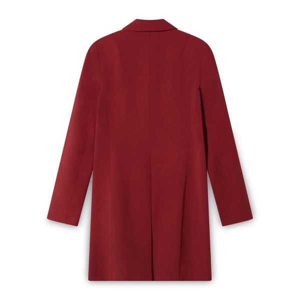 Theory Red Trench Coat