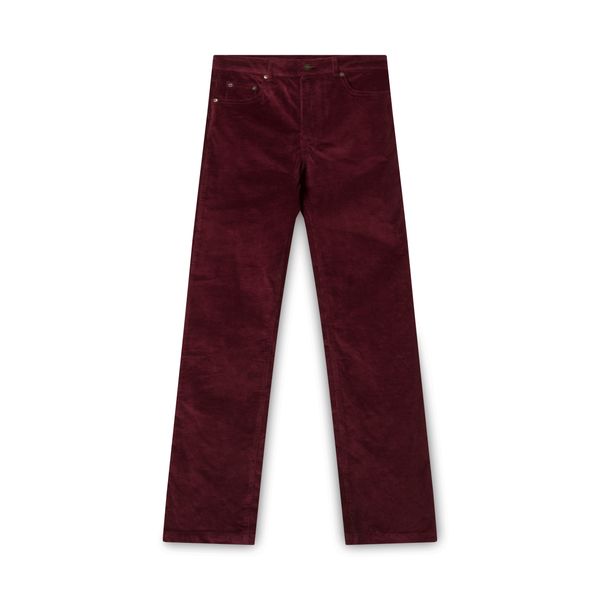 Wine TIÉR Corduroy Pants