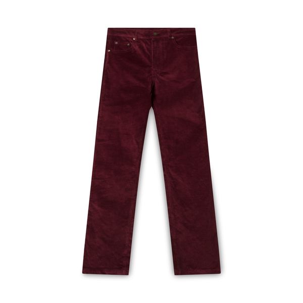 Wine TIÉR Corduroy Pants