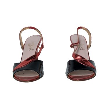 Vivienne Westwood Red and Black Stiletto Heels