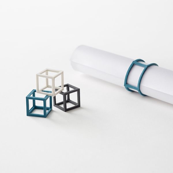 Japanese Cube Rubber Bands
