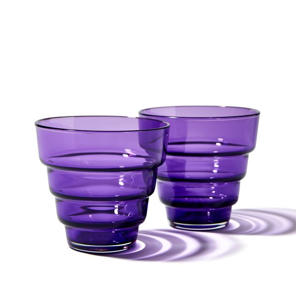 Chroma Stack Glass - Violet