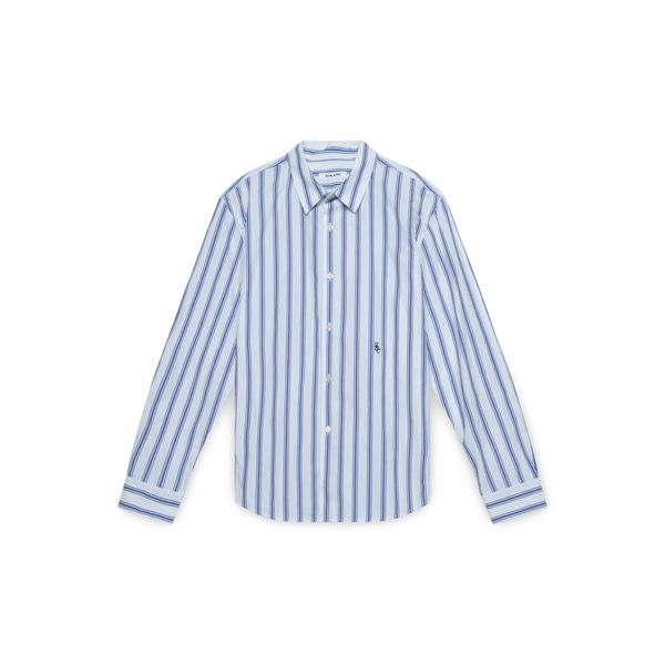 Sporty & Rich Striped Button Down Shirt 