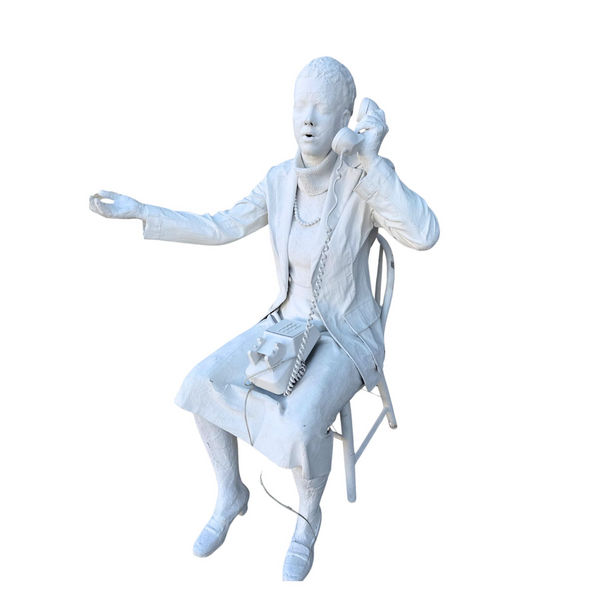 Plaster Figure of Woman