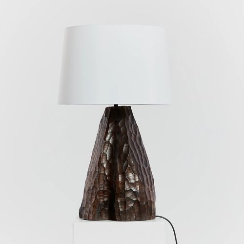 Chiseled Brutalist Table Lamp