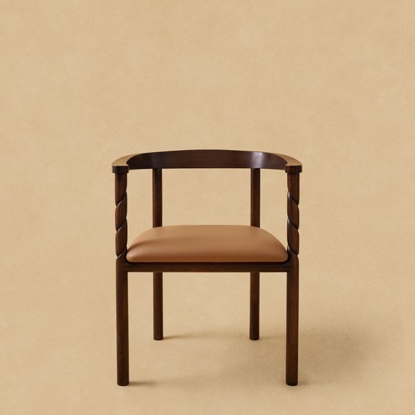 Twisted Dining Arm Chair