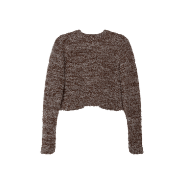 Wilfred Brown Cropped Cardigan