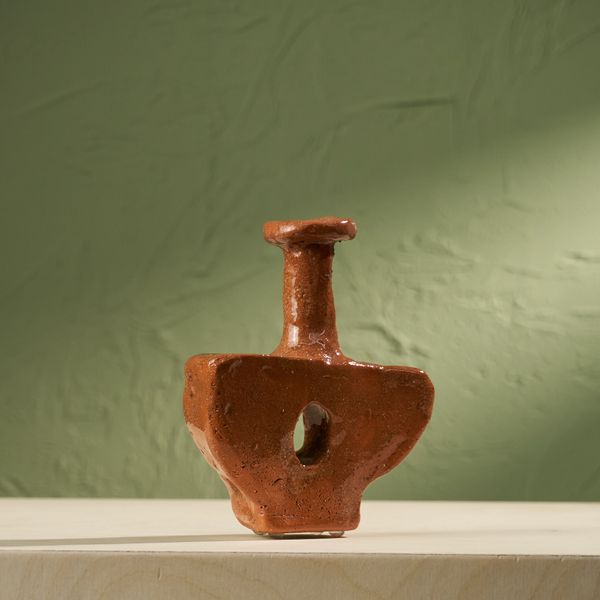 Tiny Core Vessel by Willem van Hooff, Glazed Earthenware, The Netherlands, 2020s