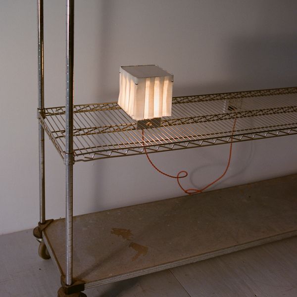 Table Lamp 04 - LINEN PLEATED SKIRT