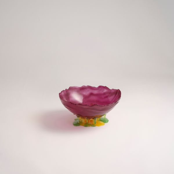 Half Ball - Small in Purple/Green/Yellow by Gaetano Pesce