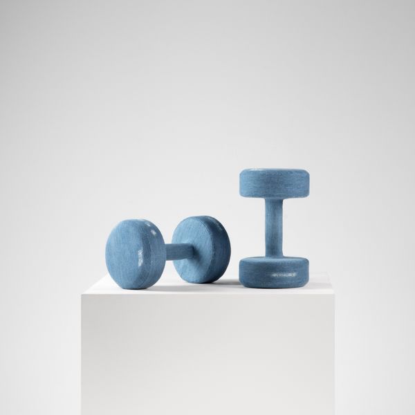 Denim Dumbell Pair 10kg by Harry Nuriev, 2022