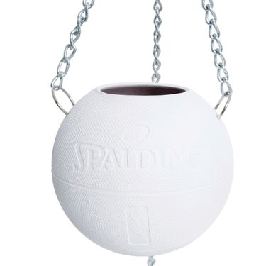 Ceramic Hanging Spalding Basketball Planter
